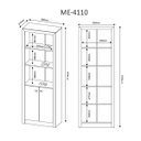 Ver imagem 5 de Kit Escritório Com Mesa em L 3 Gavetas e 2 Armários 171 cm Cor: Nogal