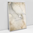 Ver imagem 1 de Quadro Decorativo em Canvas Abstrato Mármore Sofisticado TaColado Moldura Flutuante 4,5cm Branca 90 