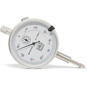 Relógio Comparador - Cap. 0-10mm - Graduação 0,01mm - 03,0001 - Zaas