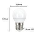 Ver imagem 2 de Lâmpada Bolinha Led 4w G45 E27 Bivolt Avant