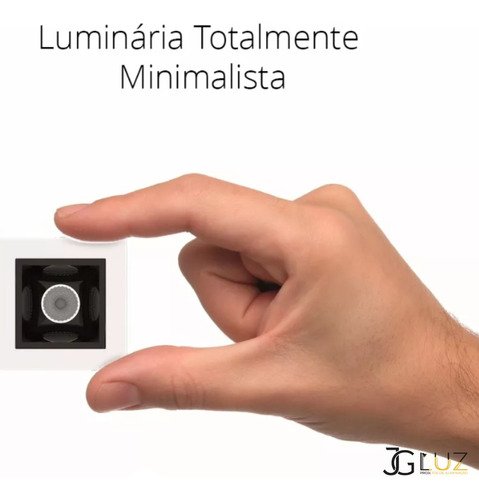 Spot Luminária Embutir Móvel 2w Bco Quente Bivolt Envio 24h - Branco/preto - Bco Quente - 110v/220v - 3