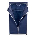 Ver imagem 4 de Guarda Roupa Ziper Armario Organizador Cabideiro Arara Azul