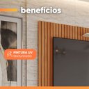 Ver imagem 7 de Rack Bancada com Painel Ripado para TV até 65 Polegadas 1,80m Panamá Buriti / Off White Caemmun
