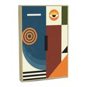 Ver imagem 3 de Quadro Decorativo Cubismo Abstrato Ii com Moldura Filete