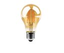 Ver imagem 1 de Kit 10 Lampadas Filamento Led A60 Bulbo 4w Vintage Retro Industrial Design E27 2200k