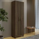 Ver imagem 2 de Armario Multiuso Sparta com 2 Portas e Chaves Imbuia