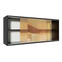 Ver imagem 3 de Armário Aéreo Reims 2 Portas de Correr Vidro Reflex Madesa
