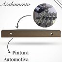 Ver imagem 4 de Kit 10 Puxadores Drop 30cm Alumínio Sobrepor para Móveis Ouro Envelhecido