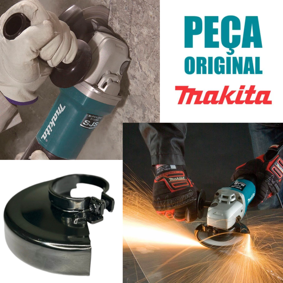 Capa Protetor Disco Makita Esmerilhadeira 4.1/2 Ga4530 - 2