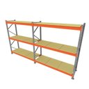 Ver imagem 1 de Mini Porta Pallet Prateleira Reguláveis 750 Kg Pallete Bandeja Mdf Mdp Madeira Bandejas