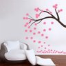 Adesivo de Parede Galhos e Flores Caindo 02 - EG 100x200cm - 1