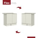 Ver imagem 3 de Balcão Canto Reto 01 Porta C663 Fineze Fendi Ii - Henn