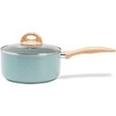 Ver imagem 3 de Jogo de Panelas Brinox Antiaderente Ceramic Life 5 Peças Botanika com Indução Verde