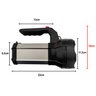 Lanterna  Farolete Holofote Farol de mão Recarregável Super LED 8W Mais Forte Sitio Chácara - 10