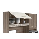 Ver imagem 6 de Kit Cozinha Yara 160 7 Portas Carvalho Nature/Off White Cristal - Nicioli