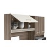 Kit Cozinha Yara 160 7 Portas Carvalho Nature/Off White Cristal - Nicioli - 6