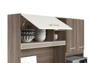 Ver imagem 6 de Kit Cozinha Yara 160 7 Portas Carvalho Nature/Off White Cristal - Nicioli
