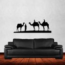Ver imagem 1 de Adesivo de parede Camelos do Deserto - P 30x85cm