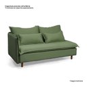 Ver imagem 4 de Capas Sofá Sôma 2 Lugares Braço Lateral CabeCasa MadeiraOriginals Verde