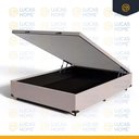 Ver imagem 5 de Cama Box Baú com Colchão de Molas Ensacadas Pillow In Anjos Premium Dream Casal 138cm