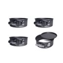 Ver imagem 1 de Forma Antiaderente Mini Bolo Assadeira Fundo Removivel 4un