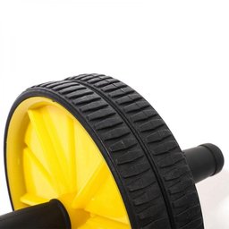 Roda de Abdominal Rodinha Slider Whell Amarela 5555021 - 2
