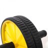 Roda de Abdominal Rodinha Slider Whell Amarela 5555021 - 2