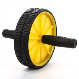 Roda de Abdominal Rodinha Slider Whell Amarela 5555021 - 1