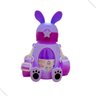 Garrafa Squeeze Infantil Cartoon Coelhinho Desenho Alça 550 Roxo - 1