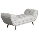 Ver imagem 5 de Recamier Sofá Divã Namoradeira Sienna 90 Cm Solteiro Linho