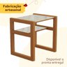 Mesa Retângulo Infantil em Madeira Maciça de Jequitibá - 1