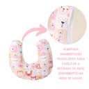 Ver imagem 7 de Ninho Redutor com Almofada de Amamentação Bebê Menina Estampado - Ursinha Mel