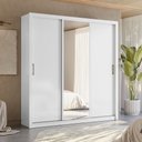 Ver imagem 1 de Guarda Roupa Roupeiro Residence Branco Demóbile