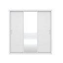 Ver imagem 4 de Guarda Roupa Roupeiro Residence Branco Demóbile