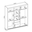 Ver imagem 2 de Guarda Roupa Roupeiro Residence Branco Demóbile