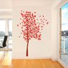 Adesivo de Parede Arvore com Folhas Delicadas - P 60x30cm - 1