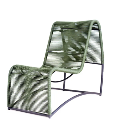 Poltrona Caribe - Novo Conceito em Alumínio e Trama Corda Náutica.