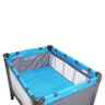 Berço Cercado Portátil Vira Chiqueirinho Compact Azul - 4