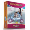 Banheira Inflável Bebê + Indicador Temperatura Piscina - Rosa - 5