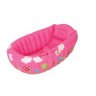 Banheira Inflável Bebê + Indicador Temperatura Piscina - Rosa - 4