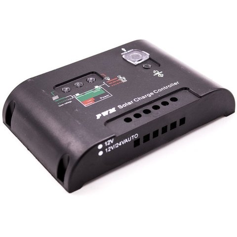 Controlador Carga 20A 12V/24V Regulador Sistema Painel Solar