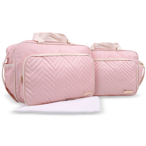 Kit Bolsas Maternidade Mave Baby Soft Chic Rosa
