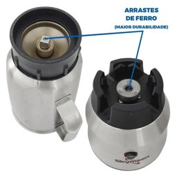 Liquidificador Alta Rotação Li-1,5-n 220v Inox 1,5l- Skymsen - 4