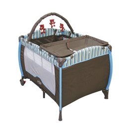 Berço Portátil Plus Baby Style Trocador Chiqueirinho Listras - 1