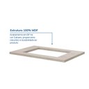Ver imagem 3 de Tampo para Balcão Planejado Cooktop 4 Bocas Marselha CabeCasa MadeiraOriginals Cinza/Calcare