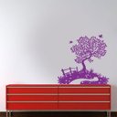 Ver imagem 1 de Adesivo de Parede Árvore na estrada - M 85x100cm