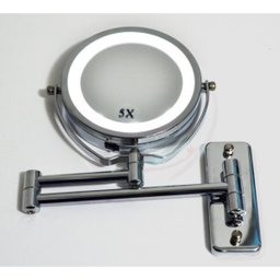 Espelho De Parede com Aumento E Luz De Led - 3