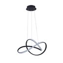 Ver imagem 1 de Pendente Fluire Preto 58cm 30w 3000k - Sb001b - Bella