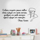 Ver imagem 1 de Adesivo de Parede Frase de Chico Xavier - P 40x100cm