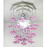 Lustre para Quarto Infantil Bebê Menina e Meninos Flores - Rosa Pink - 6